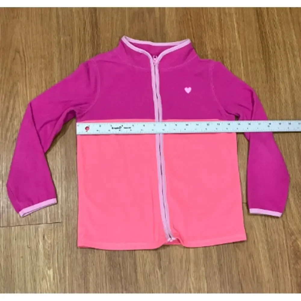Oshkosh B'gosh Girls Microfleece Zip Up Jacket Size 7